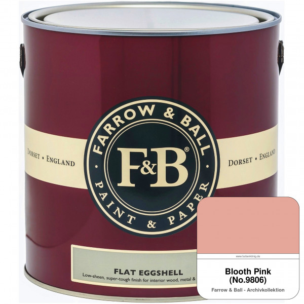 Flat Eggshell (Blooth Pink No. 9806)