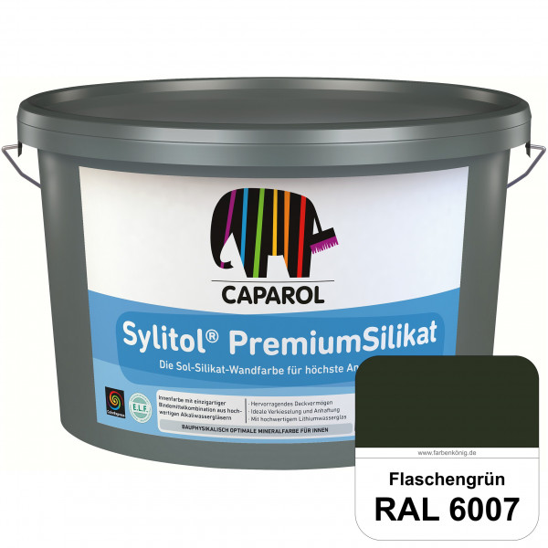 Caparol Sylitol PremiumSilikat (RAL 6007 Flaschengrün) - ehemals Histolith PremiumSilikat