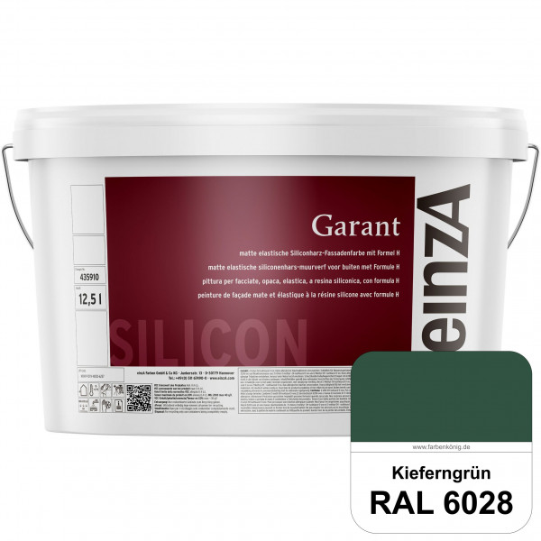 einzA Garant (RAL 6028 Kieferngrün) elastische Siliconharz-Fassadenfarbe