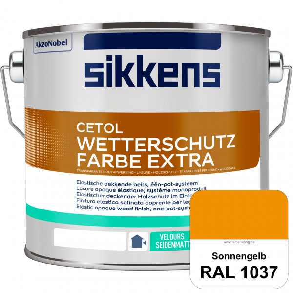 Cetol Wetterschutzfarbe Extra (RAL 1037 Sonnengelb)
