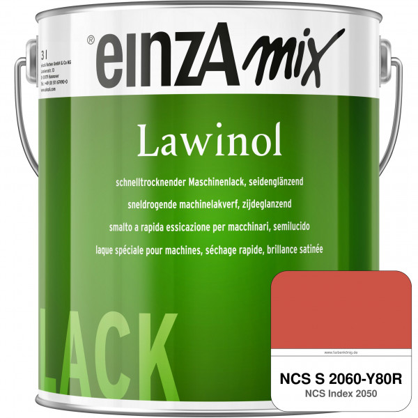 einzA Lawinol seidenglänzend (NCS S 2060-Y80R)
