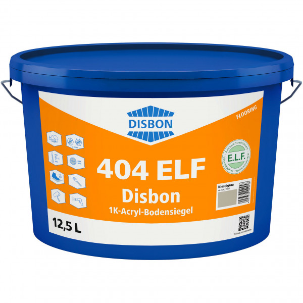 Disbon 404 ELF 1K-Acryl-Bodensiegel (RAL 7032 Kieselgrau)
