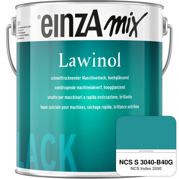 einzA Lawinol hochglänzend (NCS S 3040-B40G)