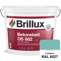 Betonelast OS 862 (RAL 6027 Lichtgrün) Wetterbeständige & UV-Schutzbeschichtung für Betonflächen (au