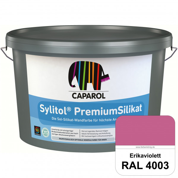 Caparol Sylitol PremiumSilikat (RAL 4003 Erikaviolett) - ehemals Histolith PremiumSilikat