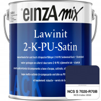 einzA Lawinit 2-K-PU Satin Stammlack (NCS S 7020-R70B)
