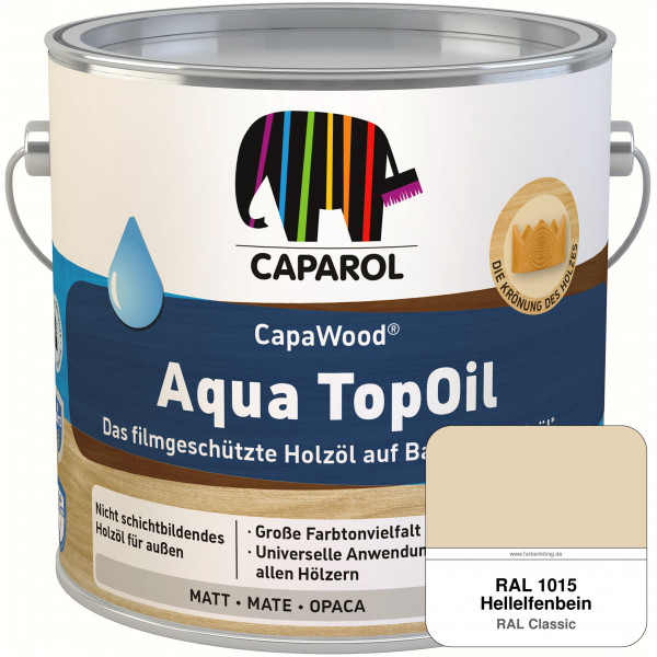 CapaWood® AquaTopOil (RAL 1015 Hellelfenbein)