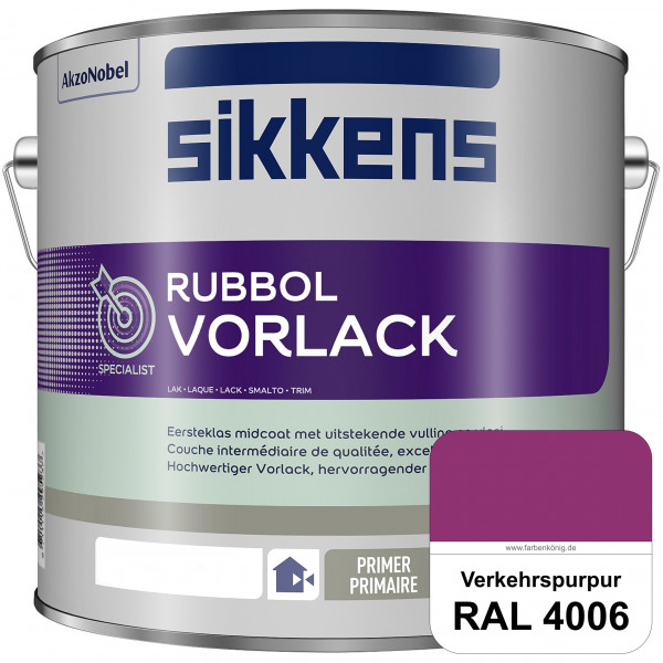 Rubbol Vorlack (RAL 4006 Verkehrspurpur) Aromatenfreier Vorlack der Spitzenklasse (außen & innen)