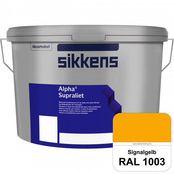 Alpha Supraliet (RAL 1003 Signalgelb)