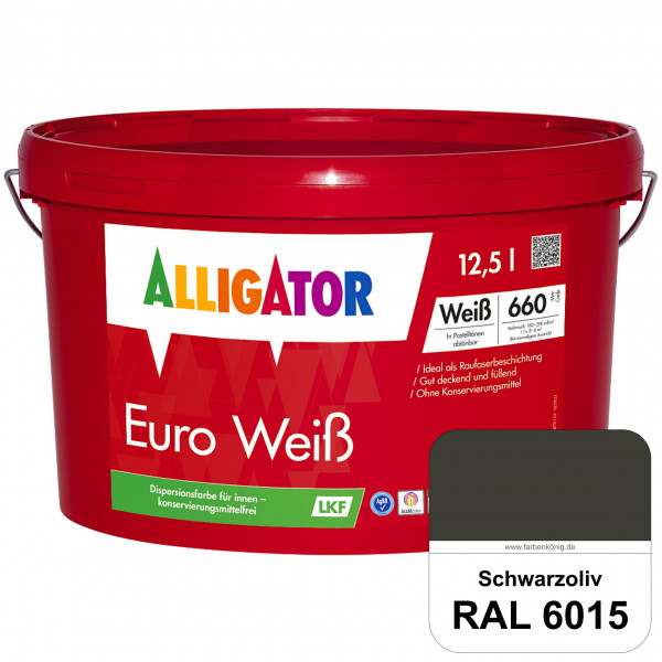 Euro Weiß LKF (RAL 6015 Schwarzoliv)