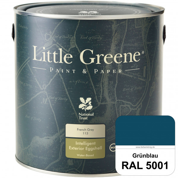 Intelligent Exterior Eggshell (RAL 5001 Grünblau)