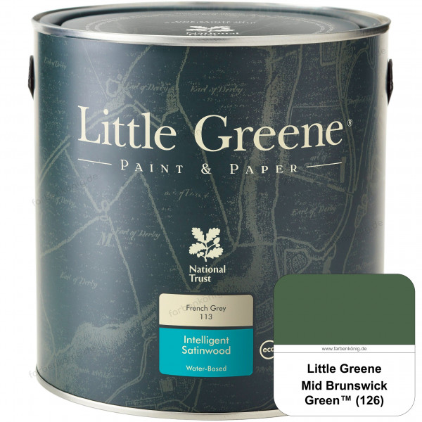 Intelligent Satinwood (Mid Brunswick Green)