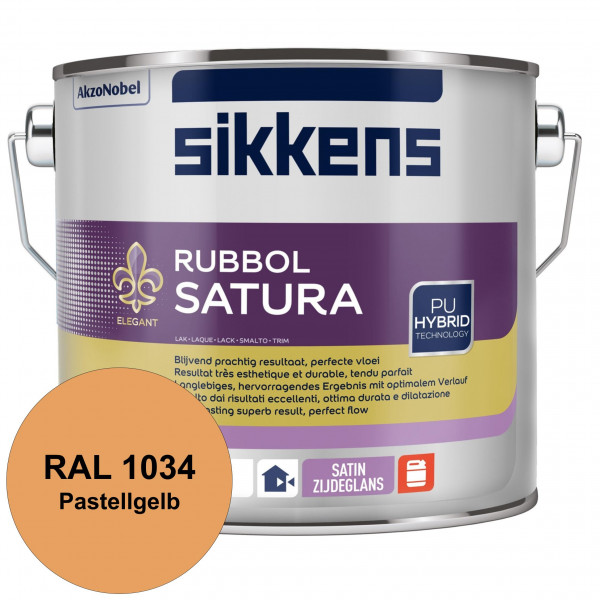 Rubbol Satura (B-Ware) - 1 Liter (RAL 1034 Pastellgelb)