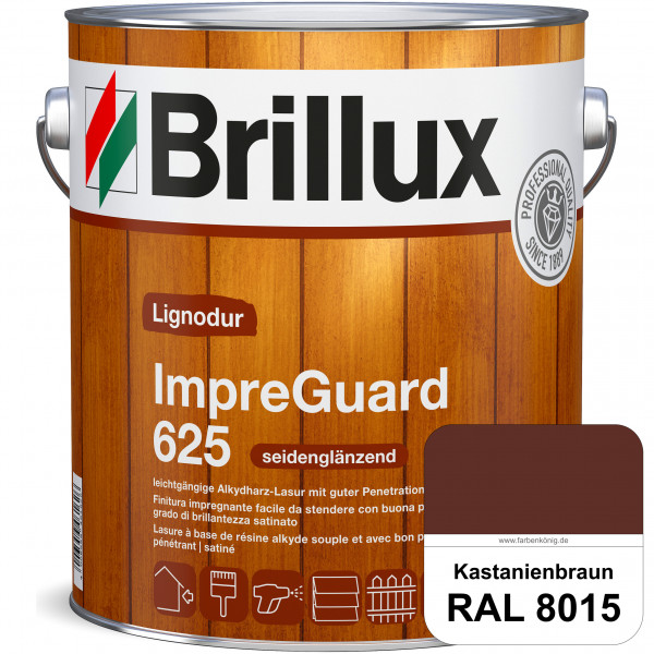 ImpraGuard 625 (RAL 8015 Kastanienbraun) imprägnierende Lasur (lösemittelhaltig) für allen Laub- und