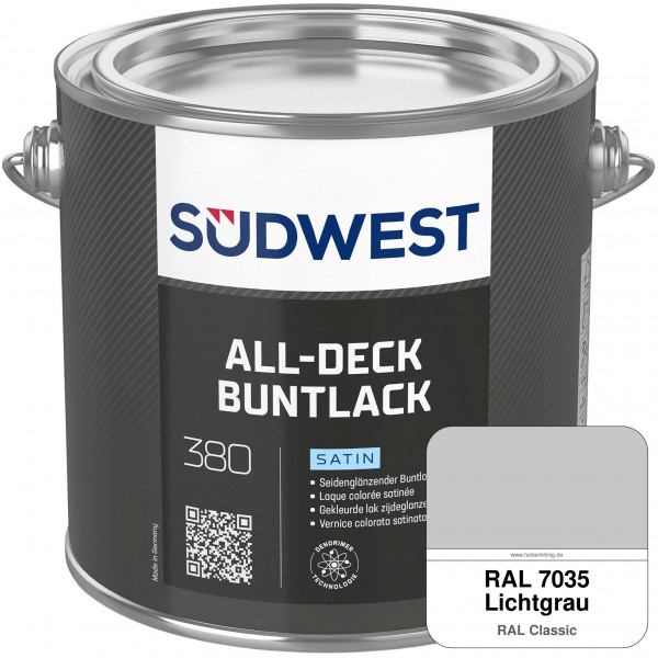 All-Deck Buntlack Satin (RAL 7035 Lichtgrau)