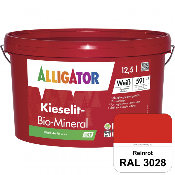 Kieselit-Bio-Mineral LKF (RAL 3028 Reinrot)