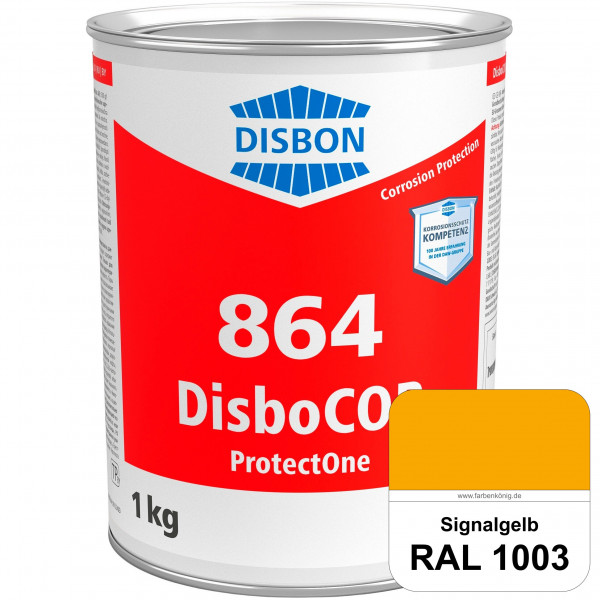 DisboCOR 864 ProtectOne (RAL 1003 Signalgelb) 1-Topf-geeignete Korrosionsschutz für alle metallisch