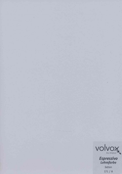 Volvox Espressivo Lehmfarbe (Beton)