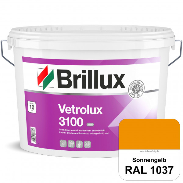 Vetrolux ELF 3100 (RAL 1037 Sonnengelb) matte & gut zu reinigende Spezial-Innenfarbe