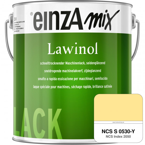 einzA Lawinol seidenglänzend (NCS S 0530-Y)