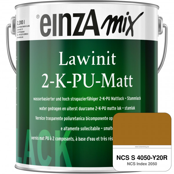 einzA Lawinit 2-K-PU Matt Stammlack (NCS S 4050-Y20R)
