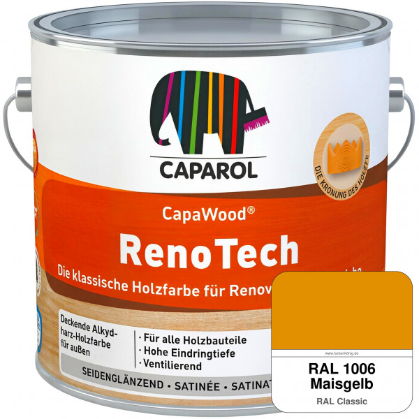 CapaWood® RenoTech (RAL 1006 Maisgelb) - ersetzt Capadur RenoTech