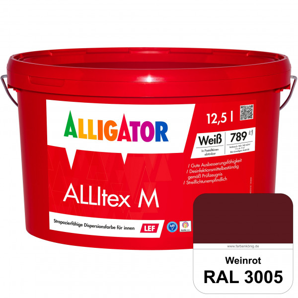 ALLITEX M LEF (RAL 3005 Weinrot)