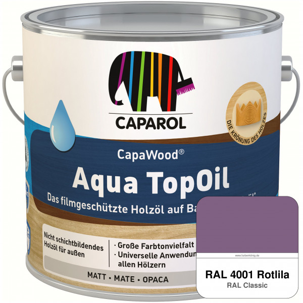 CapaWood® AquaTopOil (RAL 4001 Rotlila)