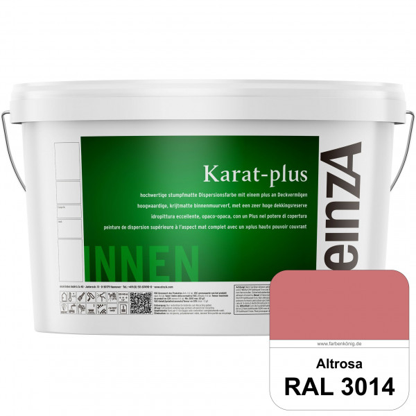 einzA Karat-plus (RAL 3014 Altrosa) Innenwandfarbe mit herausragenden Produkteigenschaften
