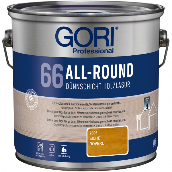 GORI 66 ALL-ROUND DÜNNSCHICHT HOLZLASUR (Farblos)