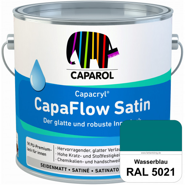 Caparol Capacryl CapaFlow Satin (RAL 5021 Wasserblau)