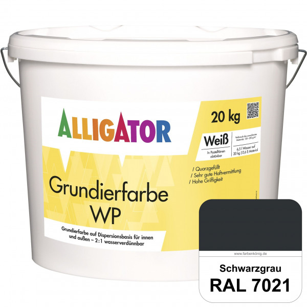 Grundierfarbe WP (RAL 7021 Schwarzgrau)
