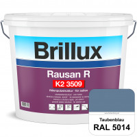 Rausan R K2 3509 (RAL 5014 Taubenblau) organisch gebundener Rillenputz für dekorative & wetterbestän