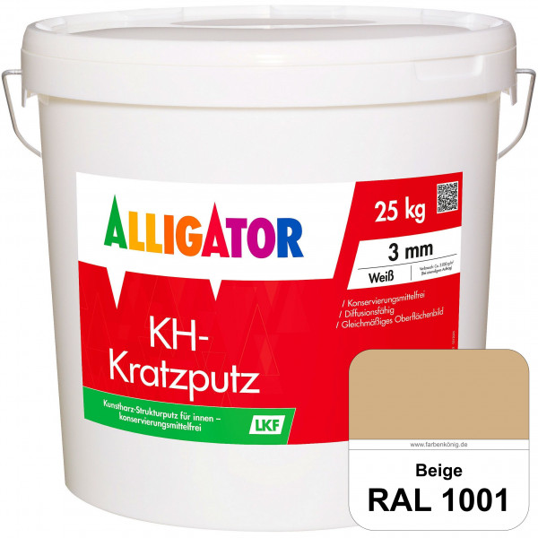 KH-Reibeputz LEF 2 mm (RAL 1001 Beige)