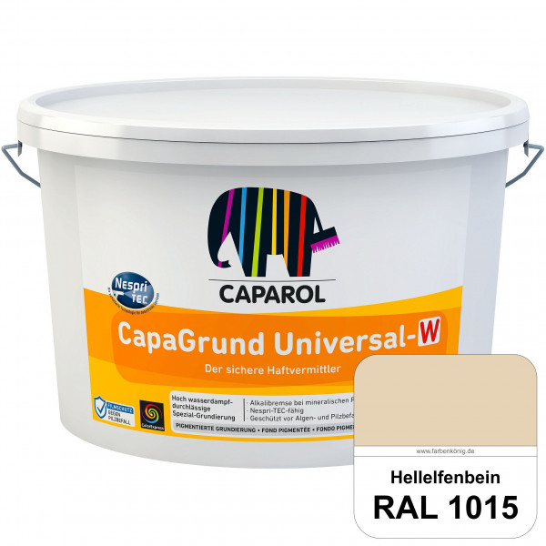 CapaGrund Universal-W (RAL 1015 Hellelfenbein) hoch wasserdampfdurchlässige Spezial-Grundierung (inn