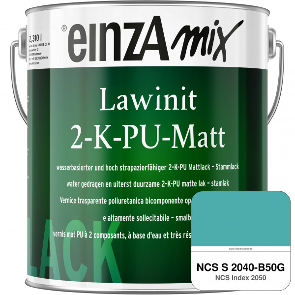 einzA Lawinit 2-K-PU Matt Stammlack (NCS S 2040-B50G)