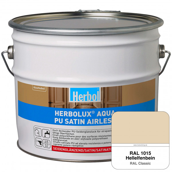 Herbolux Aqua PU Satin Airless (RAL 1015 Hellelfenbein)