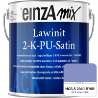 einzA Lawinit 2-K-PU Satin Stammlack (NCS S 2040-R70B)