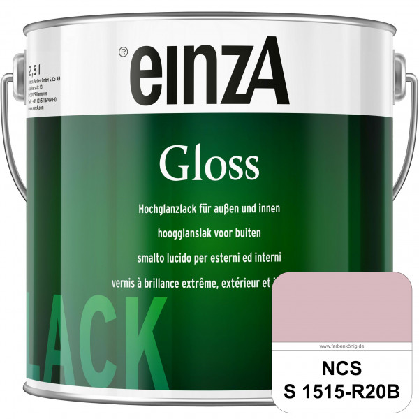 einzA Gloss (NCS S 1515-R20B) Hochwertiger Alkydharzlack in Premium-Qualität, hochglänzend.