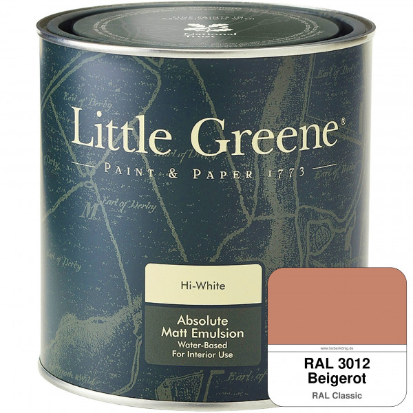 Absolute Matt Emulsion - Sample Pot 250 ml (RAL 3012 Beigerot)