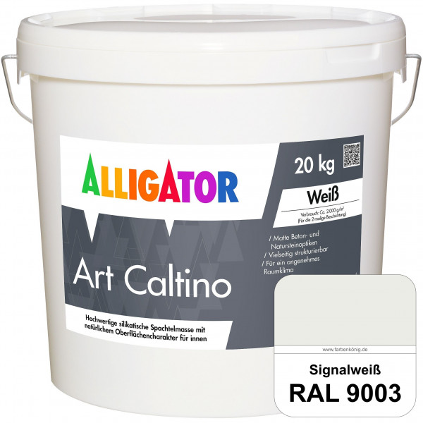 Art Caltino (RAL 9003 Signalweiß)