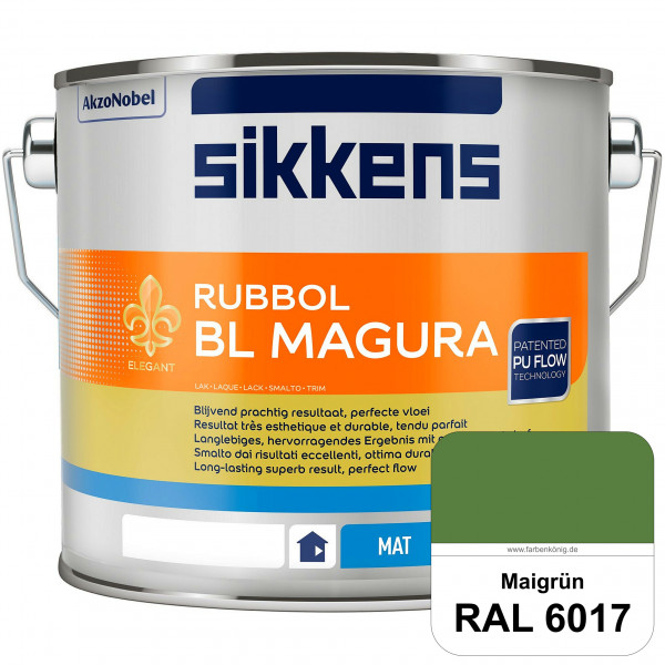 Rubbol BL Magura (RAL 6017 Maigrün) matter PU-Lack (wasserbasiert) innen & außen