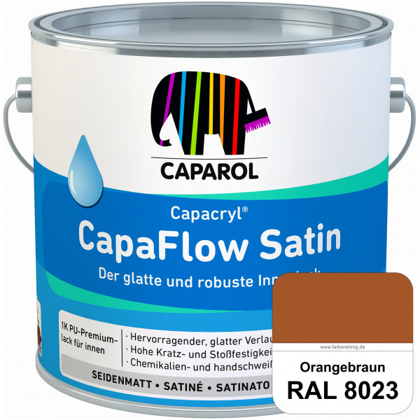 Caparol Capacryl CapaFlow Satin (RAL 8023 Orangebraun)