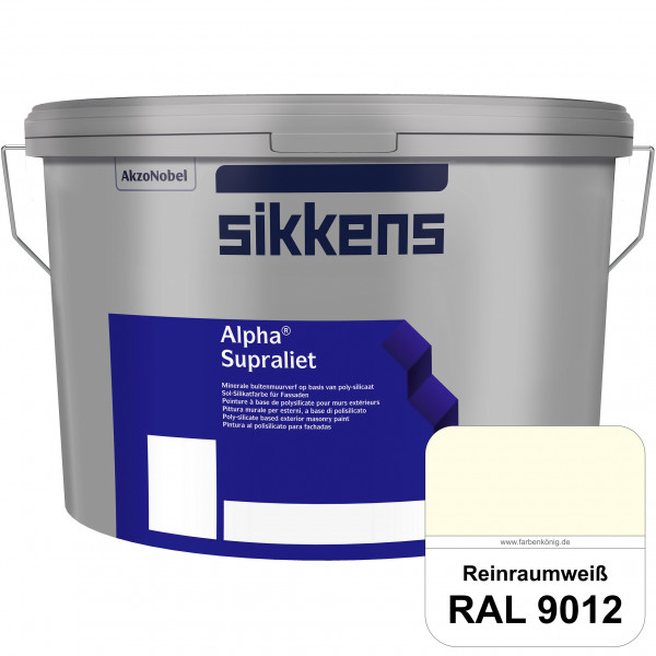 Alpha Supraliet (RAL 9012 Reinraumweiß)