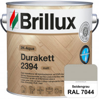 2K-Aqua Durakett 2394 (RAL 7044 Seidengrau) Wasserbasierter 2K-Versiegelung für Parkettfußböden, Die