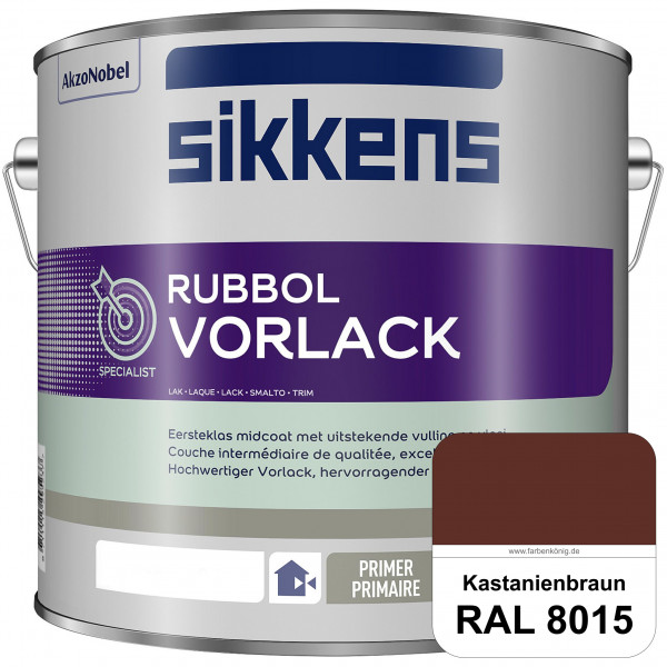 Rubbol Vorlack (RAL 8015 Kastanienbraun) Aromatenfreier Vorlack der Spitzenklasse (außen & innen)