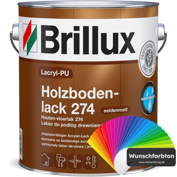 Lacryl-PU Holzbodenlack 274 (Wunschfarbton)