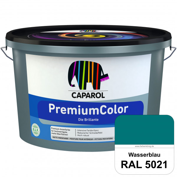 PremiumColor (RAL 5021 Wasserblau) Premium Farbbrillanz & hohe Strapazierfähigkeit
