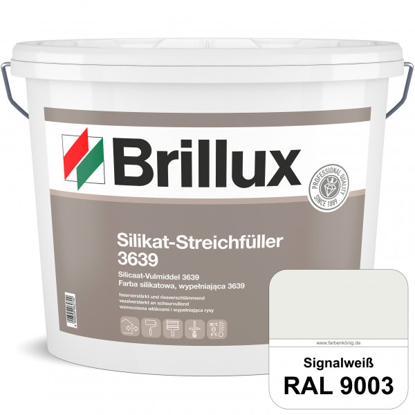 Silikat-Streichfüller ELF 3639 (RAL 9003 Signalweiß) Wetterbeständiger, gebrauchsfertiger Streichfül