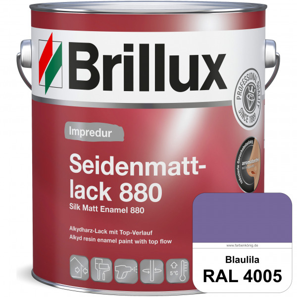 Impredur Seidenmattlack 880 (RAL 4005 Blaulila) für Holz- oder Metallflächen innen & außen